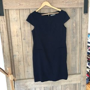 Eliza J Navy dress